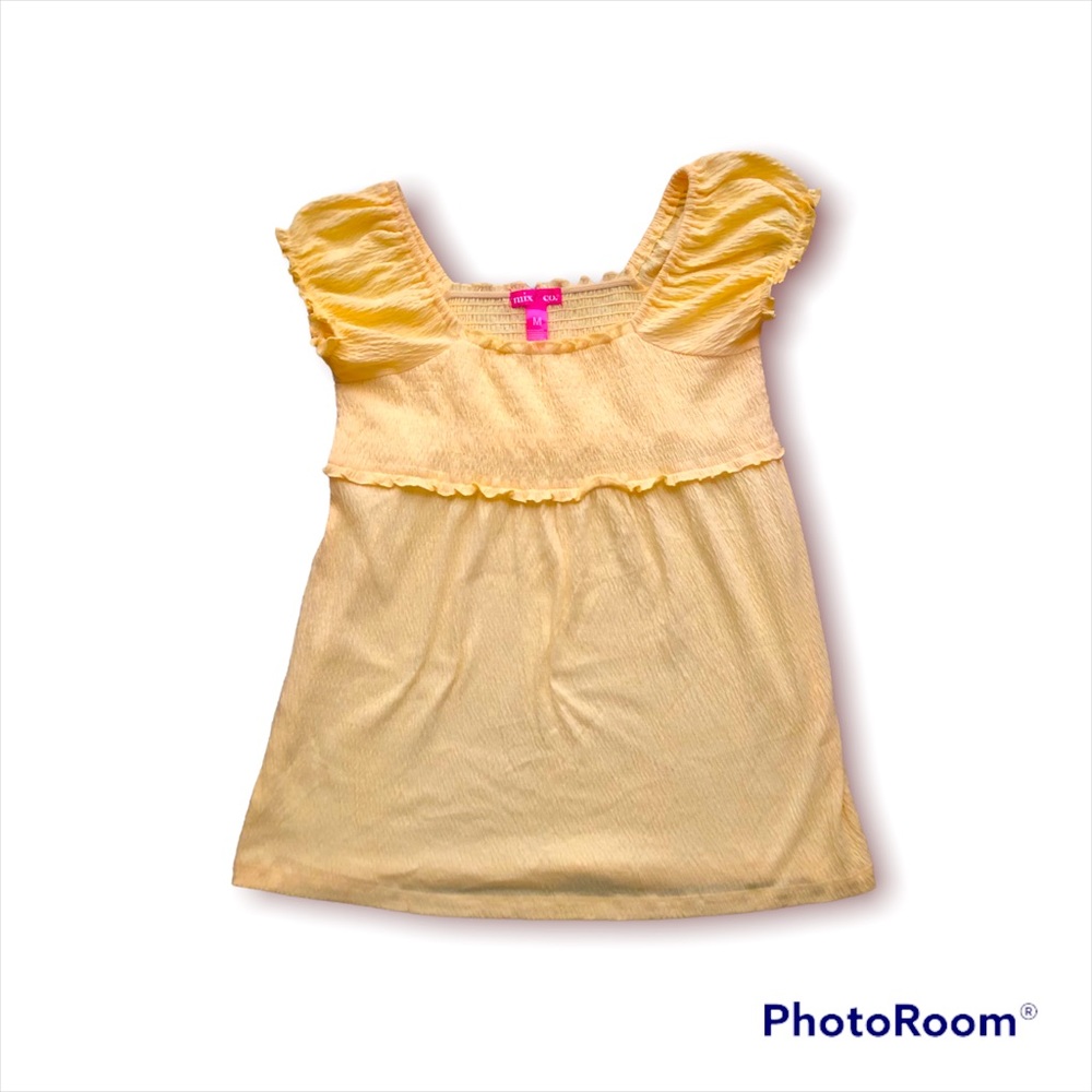Women’s Sunflower Peplum Top